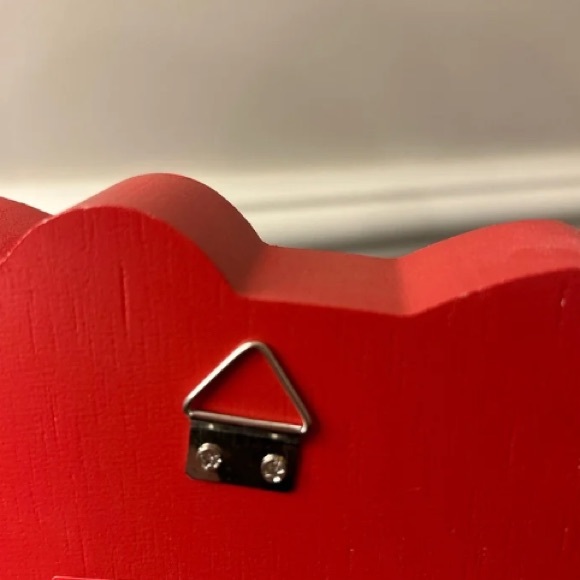 🎄🎀Hello Kitty Candy Cane Christmas Wood Sign Tabletop Wall Decor - Picture 2 of 2